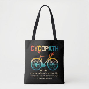 Cycopath Funny Cycling für Radfahrer und Biker Tasche