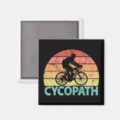 Cycopath Funny Cycling Magnet (Vorderseite/Rückseite)