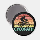 Cycopath Funny Cycling Magnet (Vorderseite/Rückseite)
