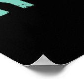 Cycopath Funny Cycling Poster (Ecke)