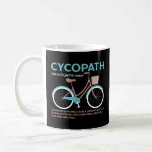 Cycopath Funny Cyclists Kaffeetasse