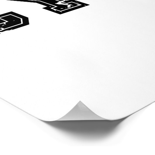 Cycopath - Funny MTB Biker Cyclist Lover Poster (Ecke)