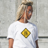 Cycopath Funny Road Sign for Cycle Lover T-Shirt