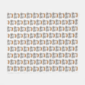 Cycopath Halloween Ghost on Orange Bicycle Fleecedecke (Vorderseite (Horizontal))