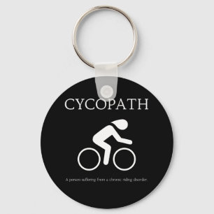 Cycopath, ich Liebe bike die lustige Neuheit Schlüsselanhänger