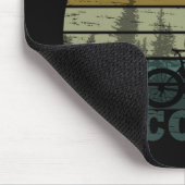 Cycopath - Mountainbiken - Lustiges Radfahren Mousepad (Ecke)