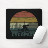 Cycopath - Mountainbiken - Lustiges Radfahren Mousepad (Mit Mouse)