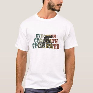 Cycopath - Mountainbiken - Lustiges Radfahren T-Shirt