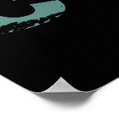 Cycopath off road bike Sprichwort Poster (Ecke)