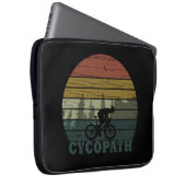 Cycopath Offroad Bikeslogan Laptopschutzhülle (Vorne Rechts)