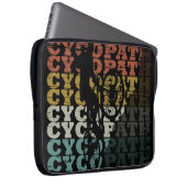 Cycopath Offroad-Sprichwort Laptopschutzhülle (Vorne Rechts)