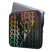Cycopath Offroad-Sprichwort Laptopschutzhülle (Vorderseite Links)