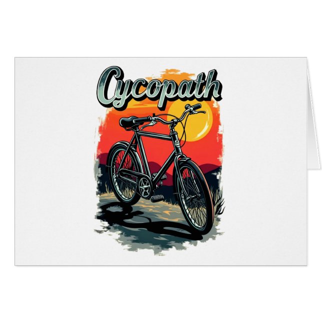 Cycopath: Raddesign für Sonnenuntergänge (Vorderseite (Horizontal))