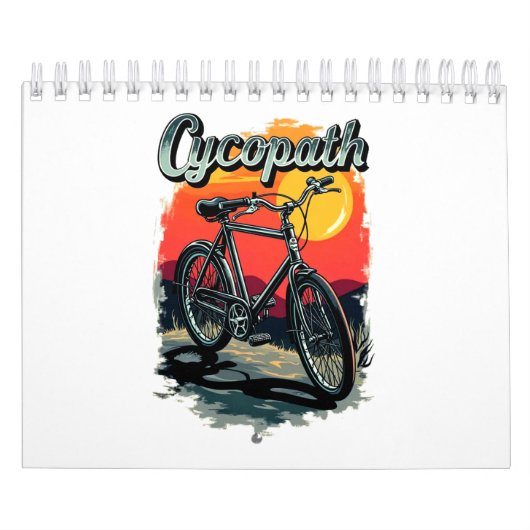 Cycopath: Raddesign für Sonnenuntergänge Kalender (Titelbild)