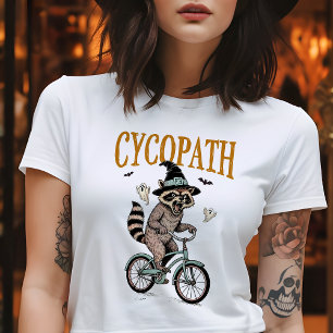 Cycopath Vintage Waschbär Halloween T-Shirt