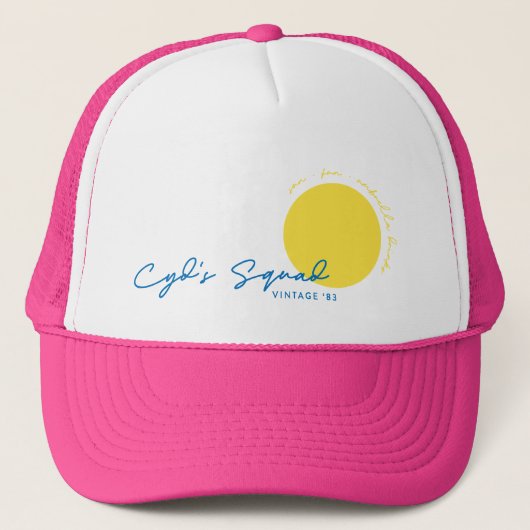Cyd-Squad Truckerkappe (Vorderseite)