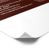 Cydonia - Mars: Motif-2 Poster (Ecke)