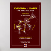 Cydonia-Mars: Pyramidenstadt Poster (Vorne)