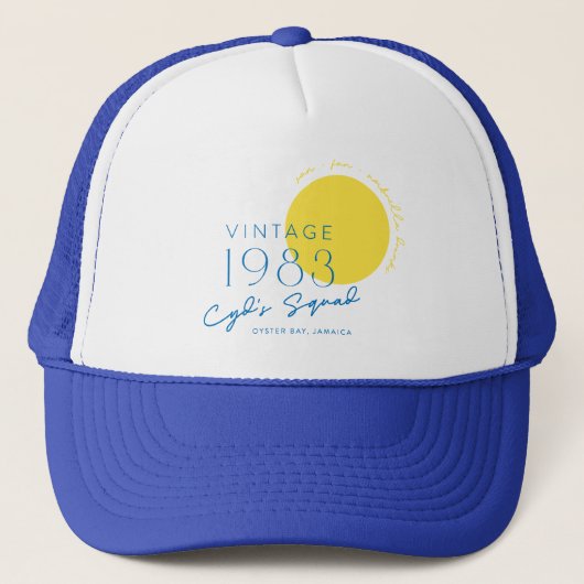 Cyd's Squad Trucker Hat Truckerkappe (Vorderseite)