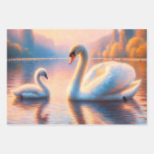 Cygnet und Swan Geschenkpapier Set (Vorderseite 2)