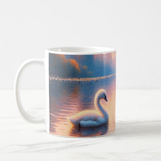 Cygnet und Swan Kaffeetasse (Links)