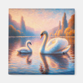 Cygnet und Swan Magnet (Vorne)