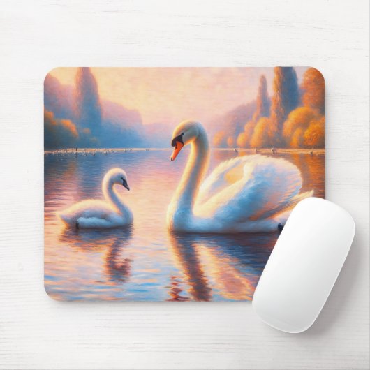 Cygnet und Swan Mousepad (Mit Mouse)