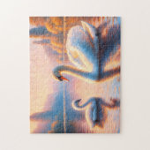 Cygnet und Swan Puzzle (Vertikal)