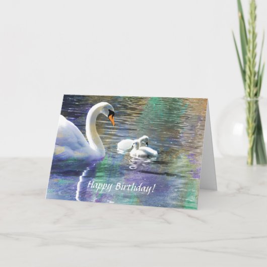 Cygnons Custom Birthday Card Karte (Vorderseite)