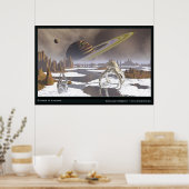 Cygnus IV Landung Poster (Küche)