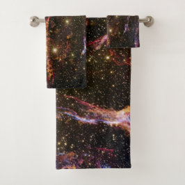 Cygnus Loop Nebula Badhandtuch Set