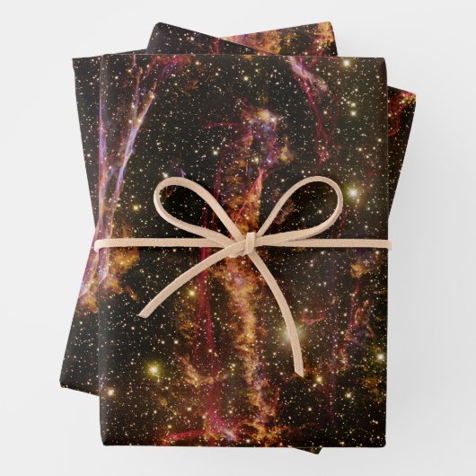 Cygnus Loop Nebula Geschenkpapier Set (Beispiel)