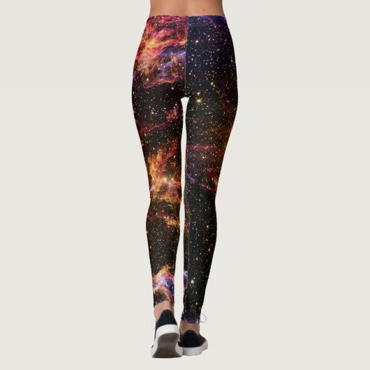 Cygnus Loop Nebula Leggings (Rückseite)