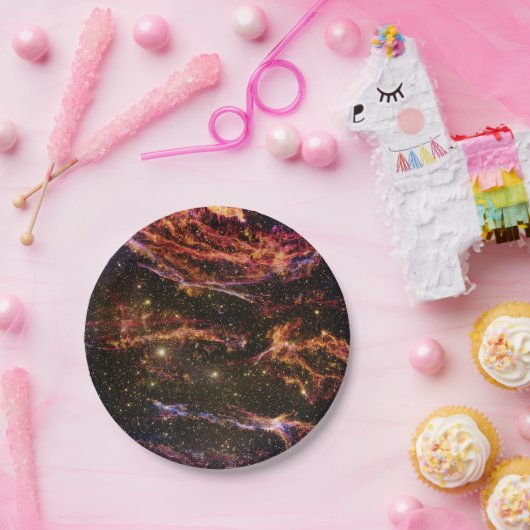 Cygnus Loop Nebula Pappteller (Party)