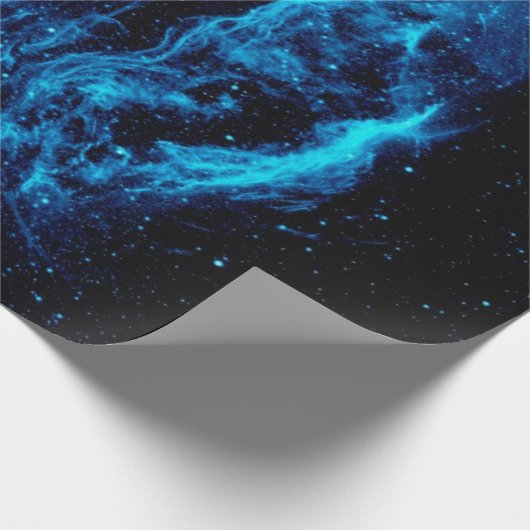 Cygnus Loop Nebula Supernova Remnant NASA Foto Geschenkpapier (Ecke)