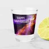 Cygnus Loop Supernova Blast Wave | Schnapsglas (Vorderseite)