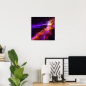 Cygnus Loop Supernova Blast Wave - Space Poster (Heimbüro)