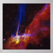 Cygnus Loop Supernova Remnant Poster Print (Vorne)