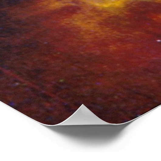 Cygnus Loop Supernova Remnant Poster Print (Ecke)