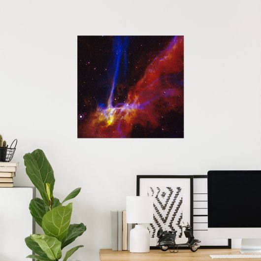 Cygnus Loop Supernova Remnant Poster Print (Heimbüro)