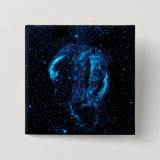 Cygnus-Schleifennebel (NASA) Button (Vorderseite)