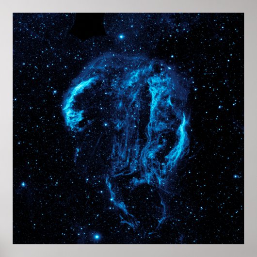 Cygnus-Schleifennebel (NASA) Poster (Vorne)
