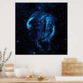 Cygnus-Schleifennebel (NASA) Poster (Küche)