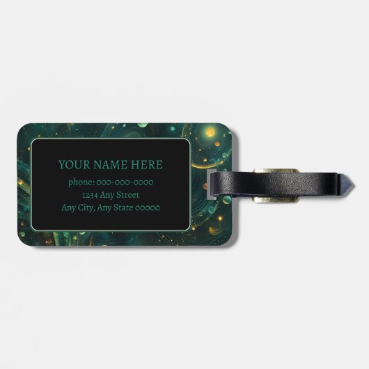 Cygnus Secrets Gepäckanhänger (Rückseite horizontal)