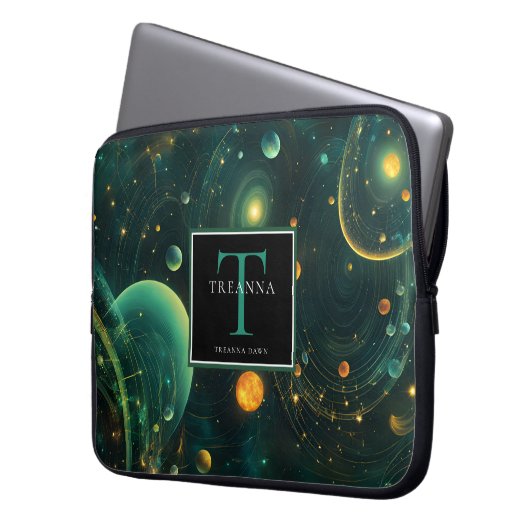 Cygnus Secrets Laptopschutzhülle (Vorderseite Links)