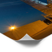 Cygnus Spacecraft Bereit für den Start zur ISS Poster (Ecke)