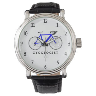 Cykologe Blue Bicycle Watch Armbanduhr