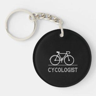Cykologe Cycle Lover Geschenk für Radfahrer Schlüsselanhänger