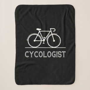 Cykologe Cycle Lover Geschenk für Radfahrer Sherpadecke