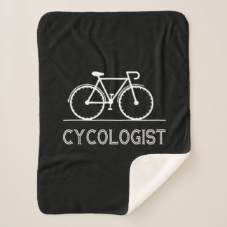 Cykologe Cycle Lover Geschenk für Radfahrer Sherpadecke